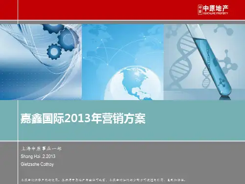 房地产策划营销方案销售推广策略(PPT 62页)