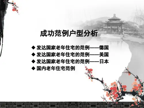 老年公寓户型2精品PPT课件