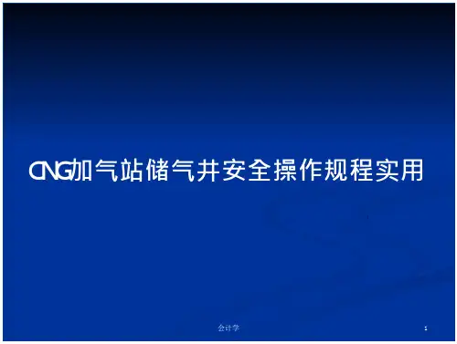 cng加气站储气井安全操作规程实用