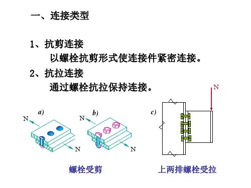 钢结构普通螺栓