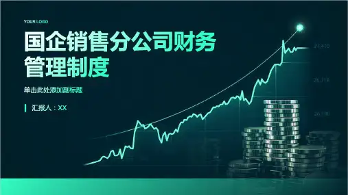 国企销售分公司财务管理制度