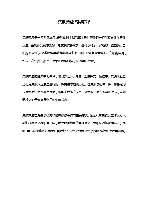 集肤效应名词解释