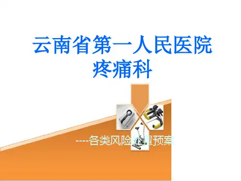 疼痛科急救抢救应急预案共46页.ppt