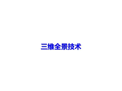 三维全景技术