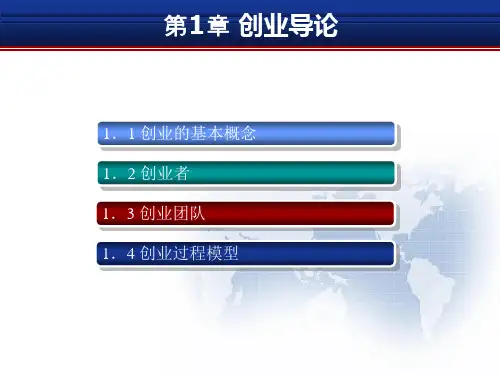 创业导论PPT课件