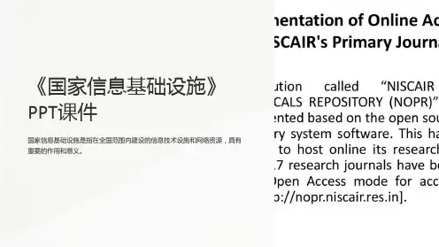 《国家信息基础设施》课件