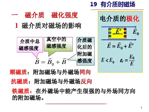 磁场中的磁介质
