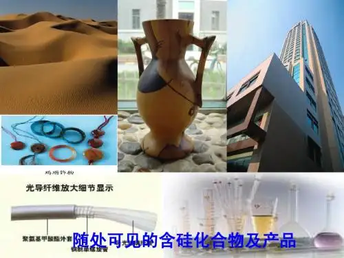 硅酸盐矿物与硅酸盐产品(上课课件)