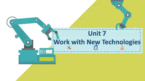 外研社2023英语职业模块工科类学生用书升级版课件Unit 7课件-Extended Activit