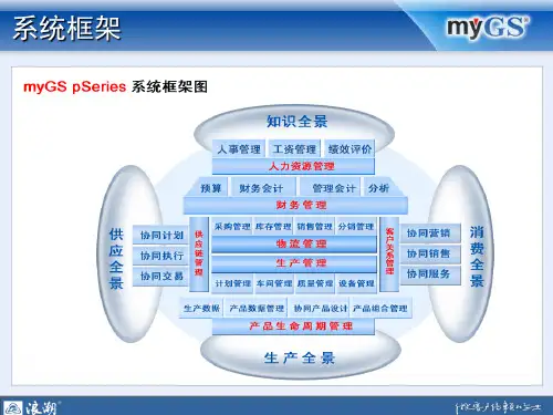 浪潮GS解决方案(产品总体介绍部分)(浪潮ERP、GS、PS等)