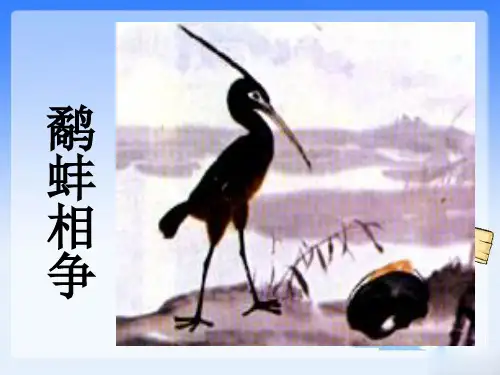 部编人教版—文言文《鹬蚌相争》精品课件 