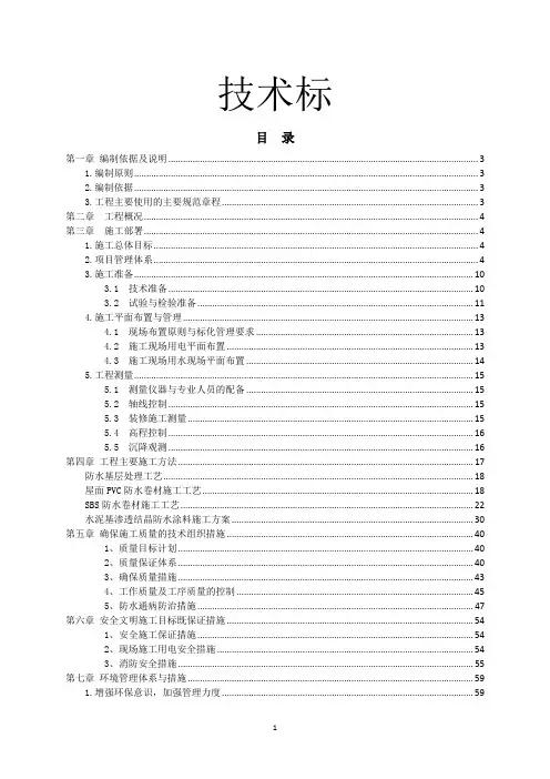 【精品文档】技术标