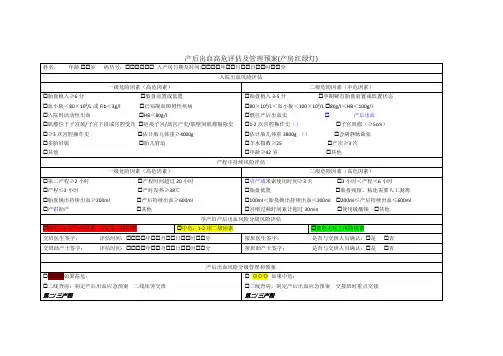产房红绿灯