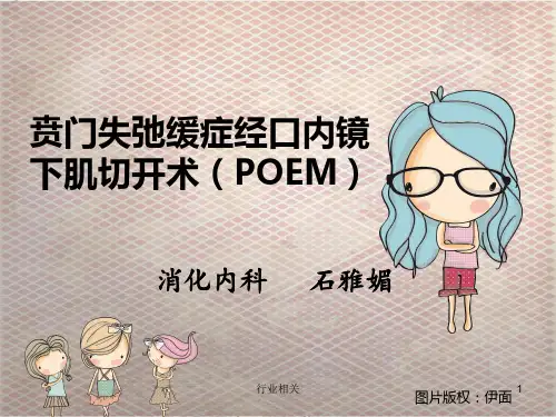 贲门失弛缓症经口内镜下肌切开术[一类严选]