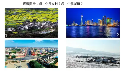 2.1 乡村和城镇空间结构课件 高中地理人教版(2019)必修二
