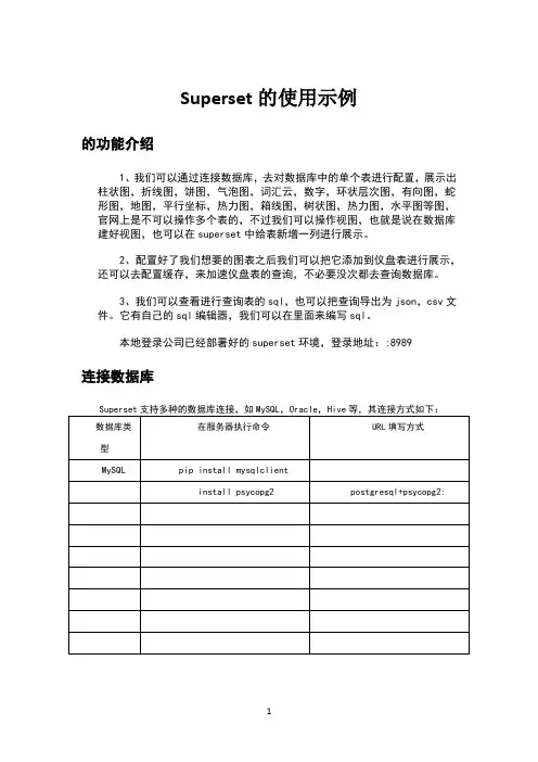 superset使用说明-v1.0