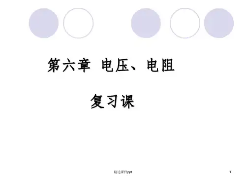《电压电阻》PPT课件