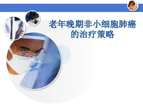 老年晚期非小细胞肺癌的治疗策略