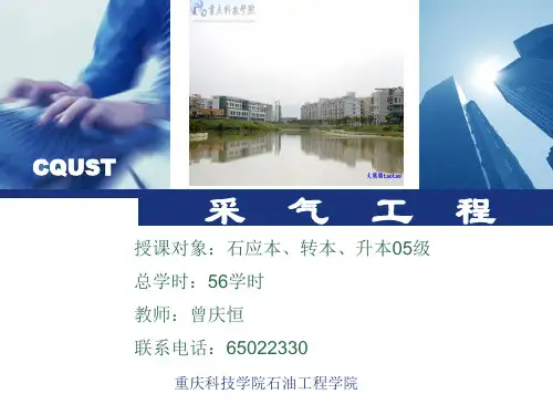 第一章  采气工程概论