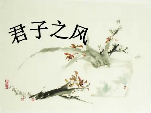 君子之风课件