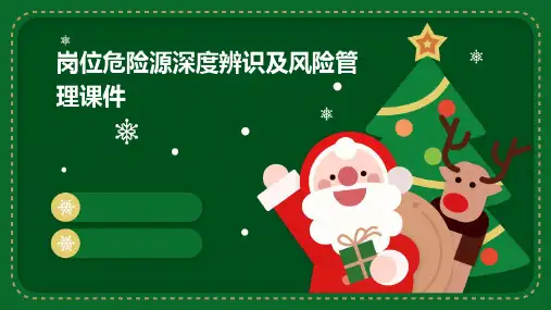 岗位危险源深度辨识及风险管理课件