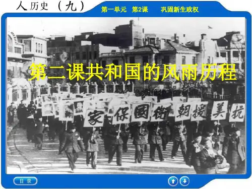 巩固新生政权ppt