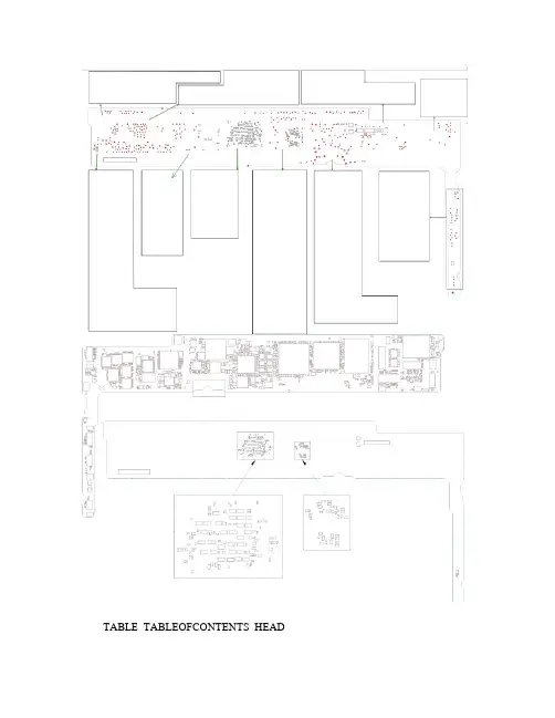 苹果iPad5 原厂原理图 元件分布图维修图纸.