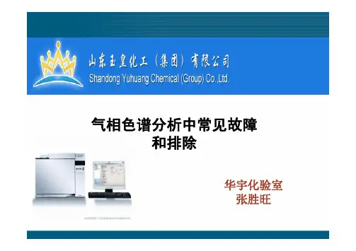 气相色谱中常见的故障和排除