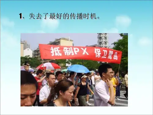 厦门PX事件案例
