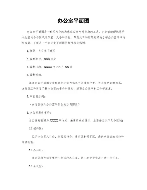 办公室平面图