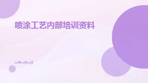 喷涂工艺内部培训资料资料