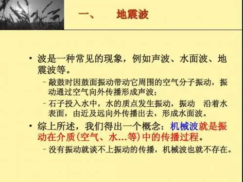 第一章 地震学