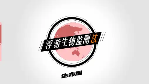 浮游生物监测.ppt