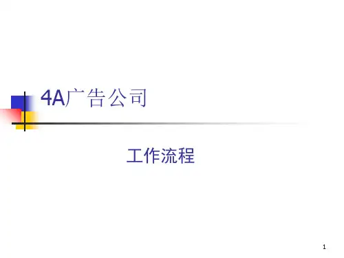 广告公司工作流程