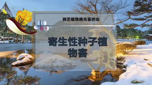 寄生性种子植物害