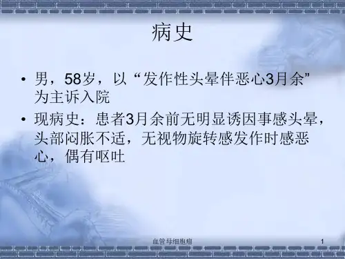 血管母细胞瘤课件