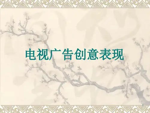 课件电视广告创意表现