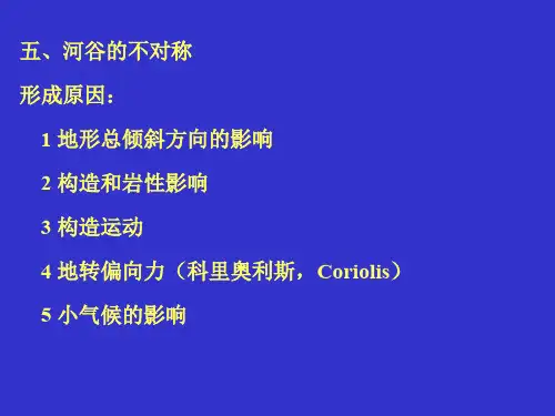地貌学-流水地貌5河口三角洲