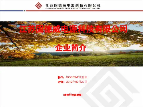 公司质量管理简介
