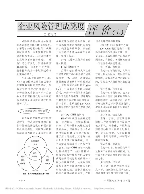 企业风险管理成熟度评价_上_符志民