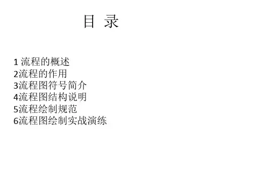 标准流程图绘制规范精品PPT课件