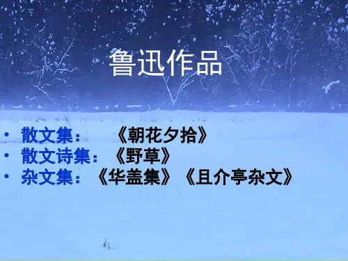 高中语文《祝福》课件