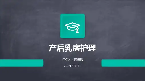 产后乳房护理PPT