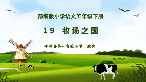 《牧场之国》ppt课件
