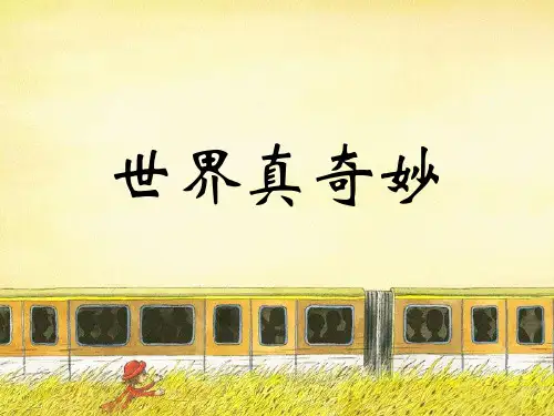 六年级上册品德与社会ppt精品课件-世界真奇妙ppt【科教版】