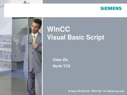 WinCC VBS脚本