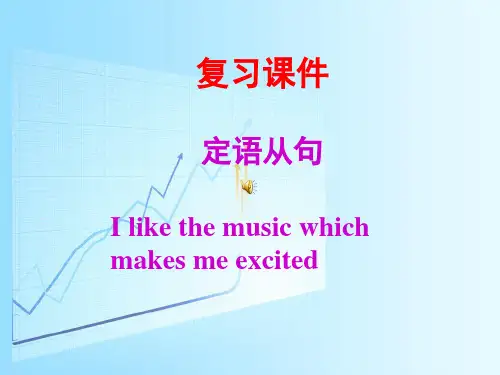 初中英语定语从句课件(23张)