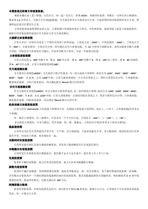 视觉综合检测图