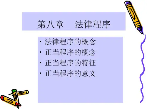法理学法律程序ppt课件