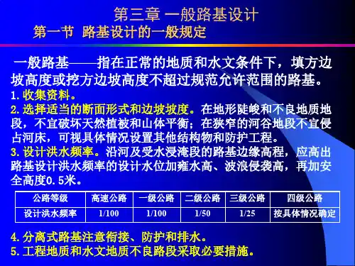 一般路基设计图文